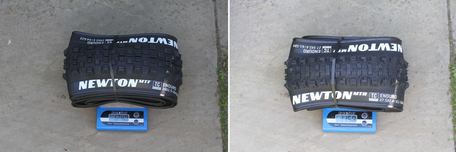 goodyear newton mtf mtr actual weights enduro casing mtb tires