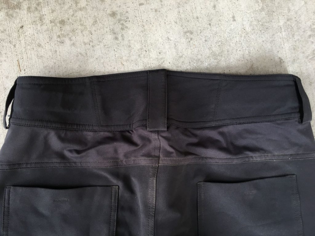 club ride capris waistband